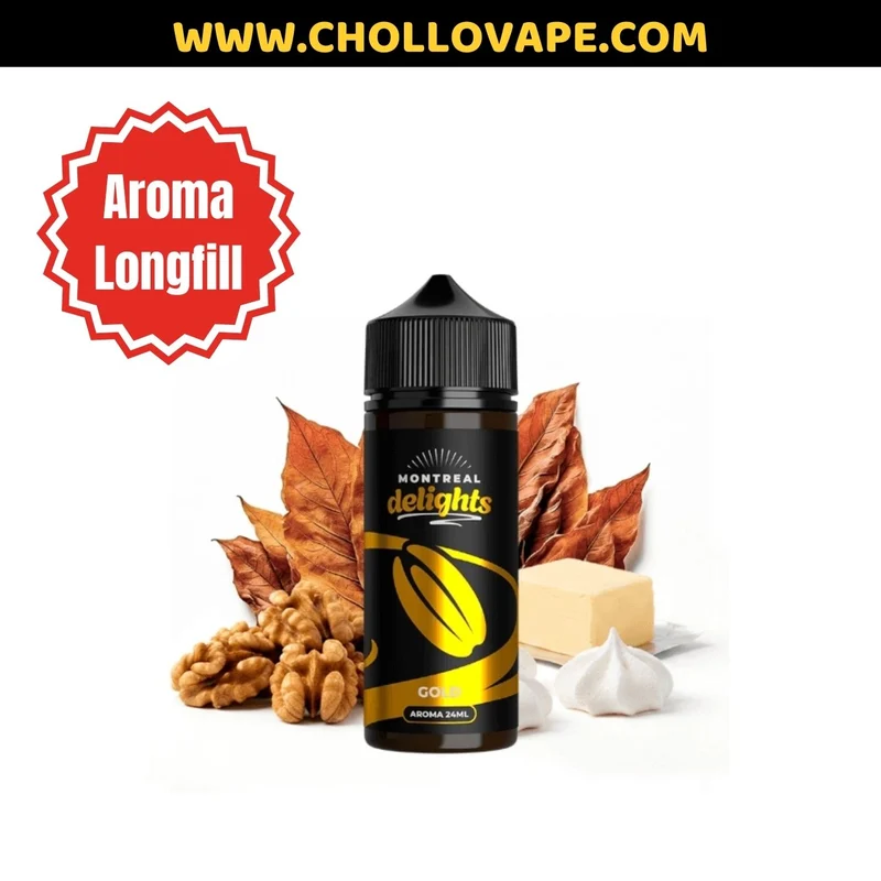 Aroma Concentrado Montreal Delights - Gold Longfill 24 ml