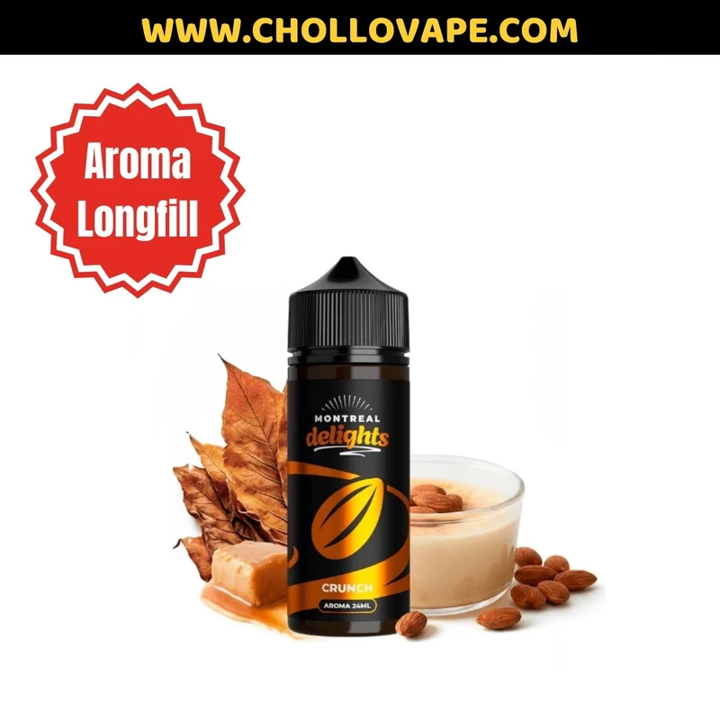 Aroma Concentrado Montreal Delights - Crunch Longfill 24 ml