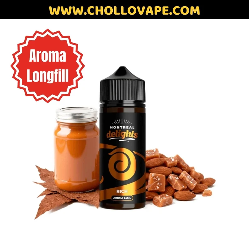 Aroma Concentrado Montreal Delights - Rich Longfill 24 ml
