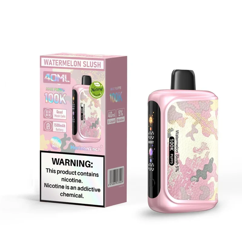 Pod descartable Horizon Tech 100k Watermelon Slush 100.000 Puffs