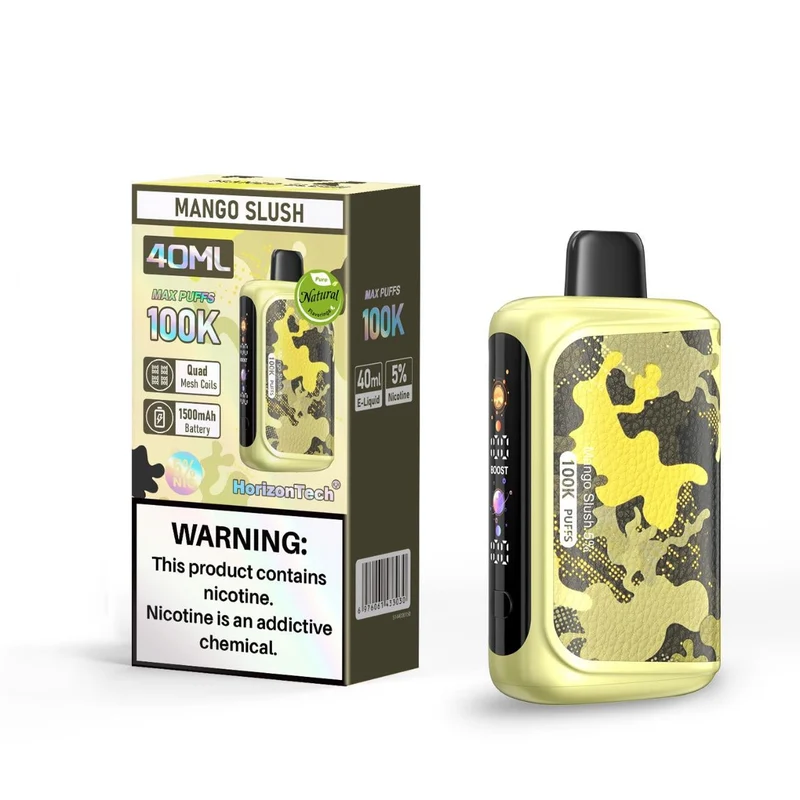 Pod descartable Horizon Tech 100k Mango Slush 100.000 Puffs