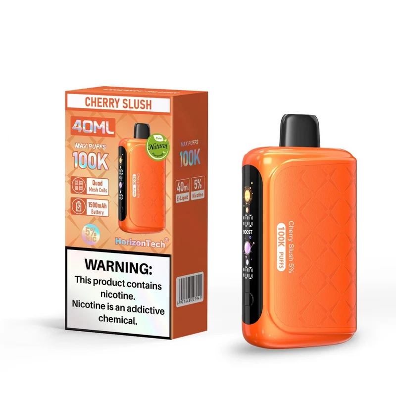 Pod descartable Horizon Tech 100k Cherry Slush 100.000 Puffs