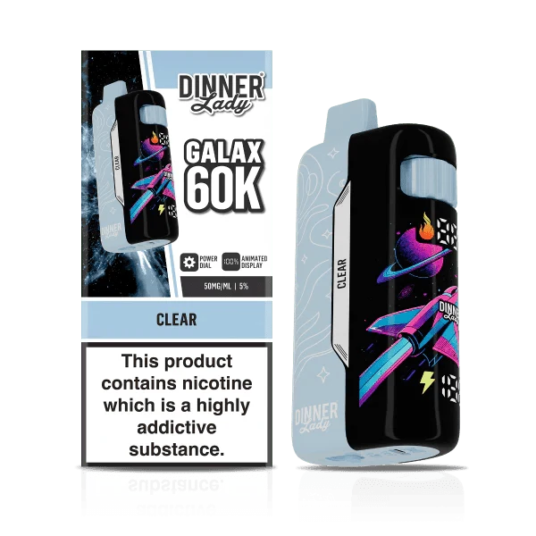 Pod descartable Dinner Lady Galax 60K Clear