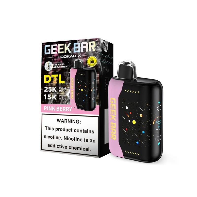 Pod descartable GeekBar 25000 Hookah X Pink Berry
