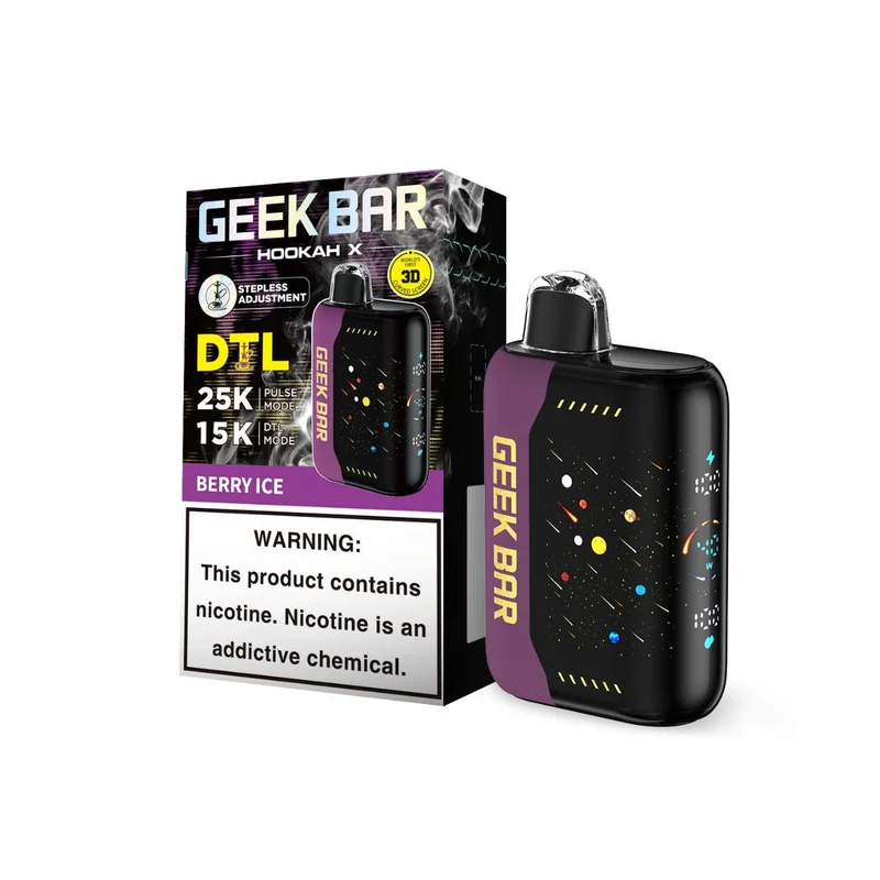 Pod descartable GeekBar 25000 Hookah X Berry Ice