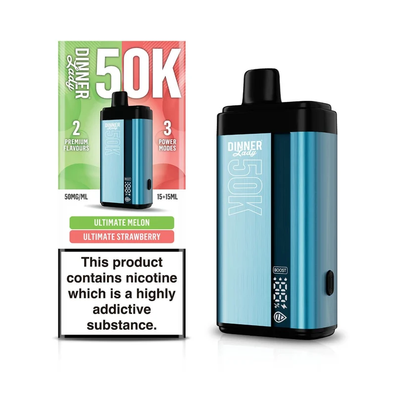 Pod descartable Dinner Lady Ultimate Melon / Ultimate Strawberry 50K Dual Flavor