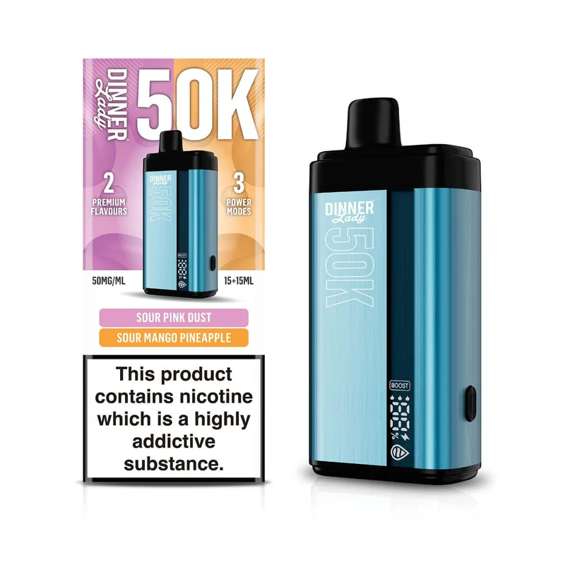 Pod descartable Dinner Lady Sour Pink Dust / Sour Mango Pineapple 50K Dual Flavor