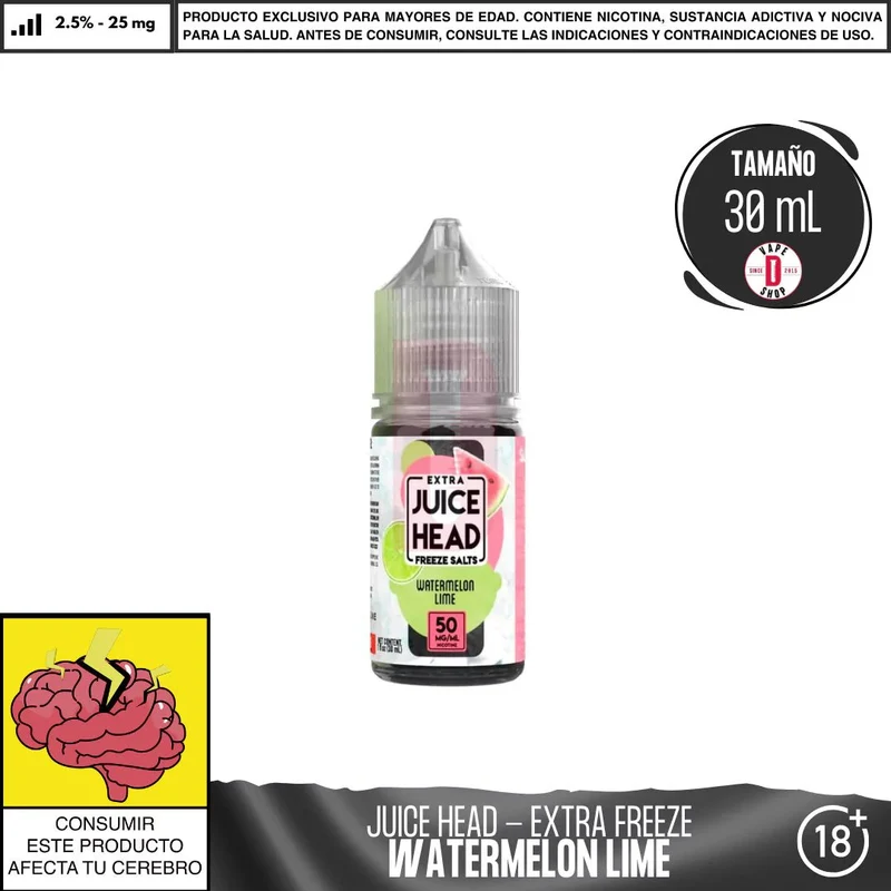 Watermelon Lime Extra Freeze Salts