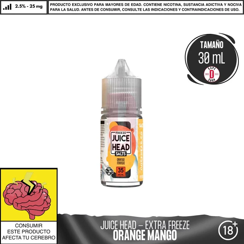 Orange Mango Extra Freeze Salts