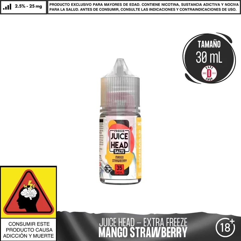 Mango Strawberry Extra Freeze Salts