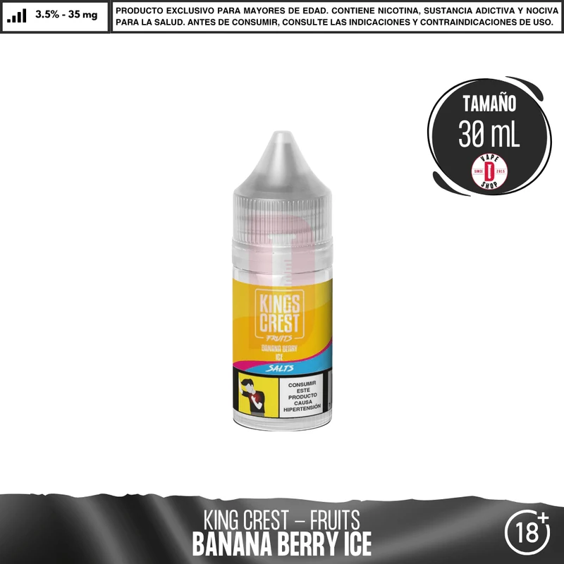 Fruits Banana Berry Ice Salts