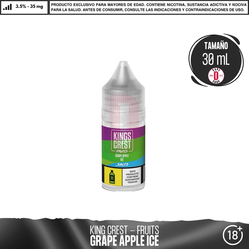 Fruits Grape Apple Ice Salts