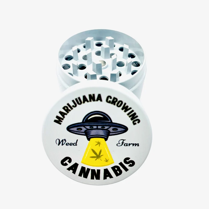 Grinder Metálico White Edition 40mm — Colección 420