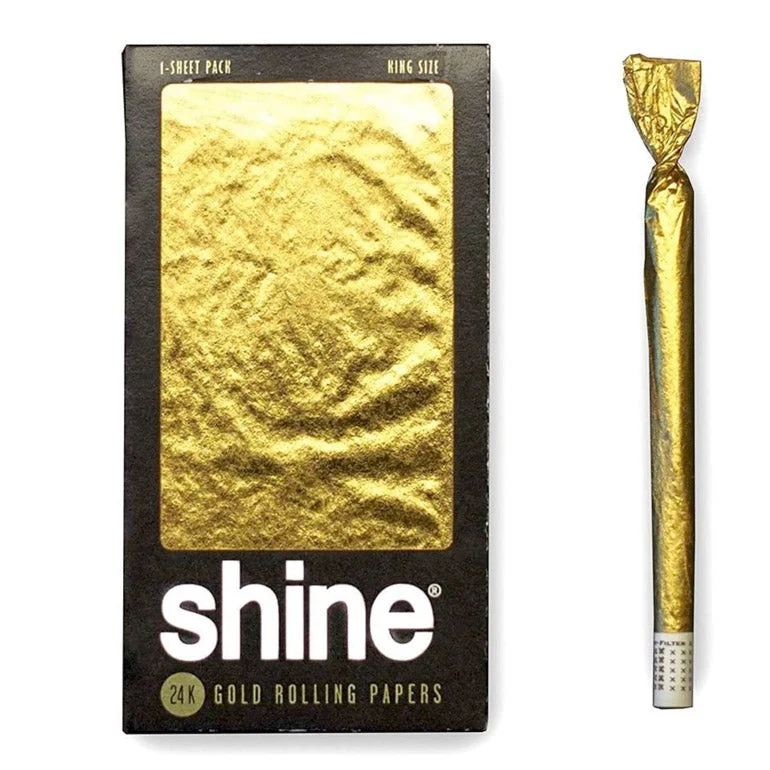 Papel Shine King Size - Display x12