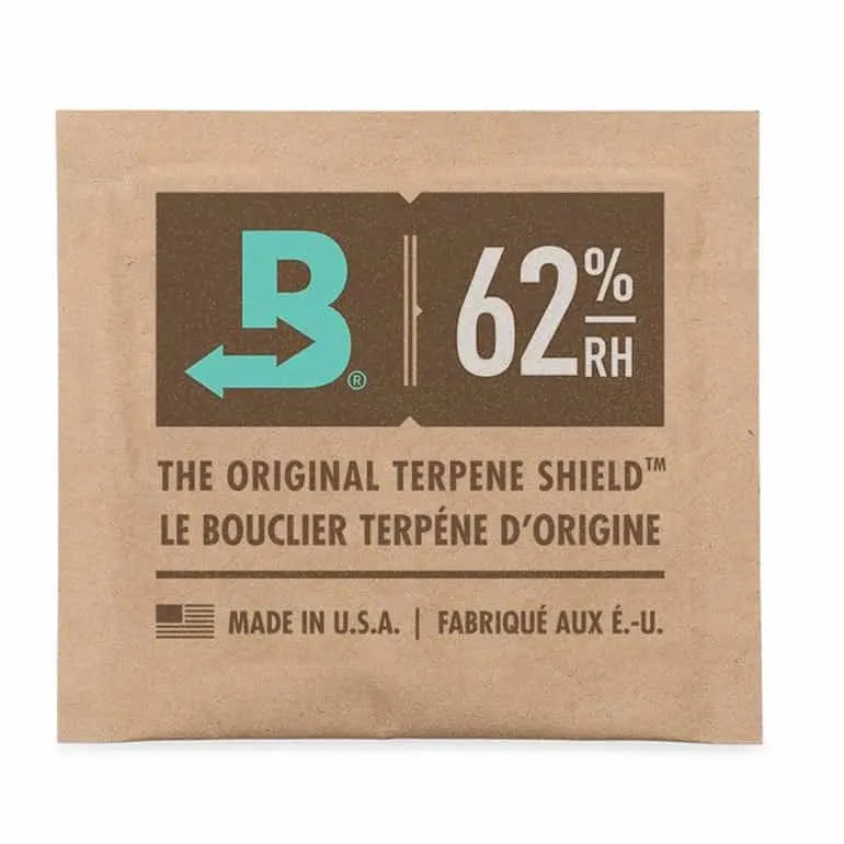 Paquete de 8 g de Boveda al 62 %