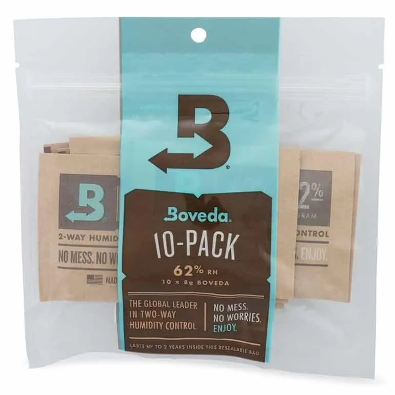 62% Boveda 8g paquete de 10