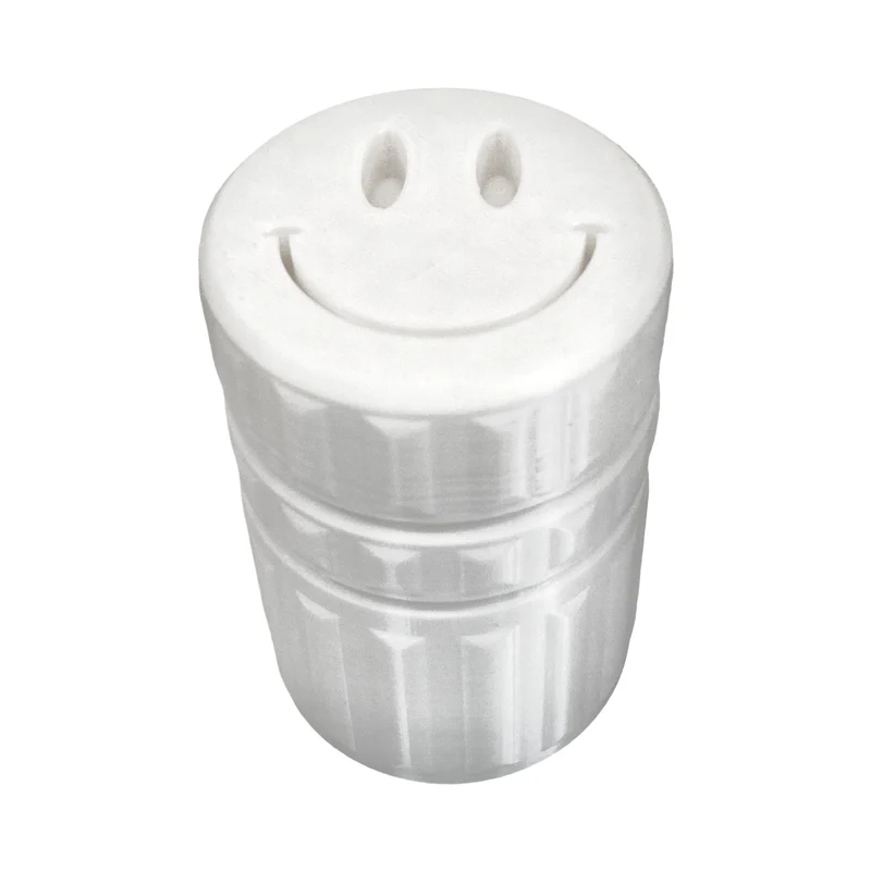 Grinder con Compartimento Happy Face 3D - Turbina