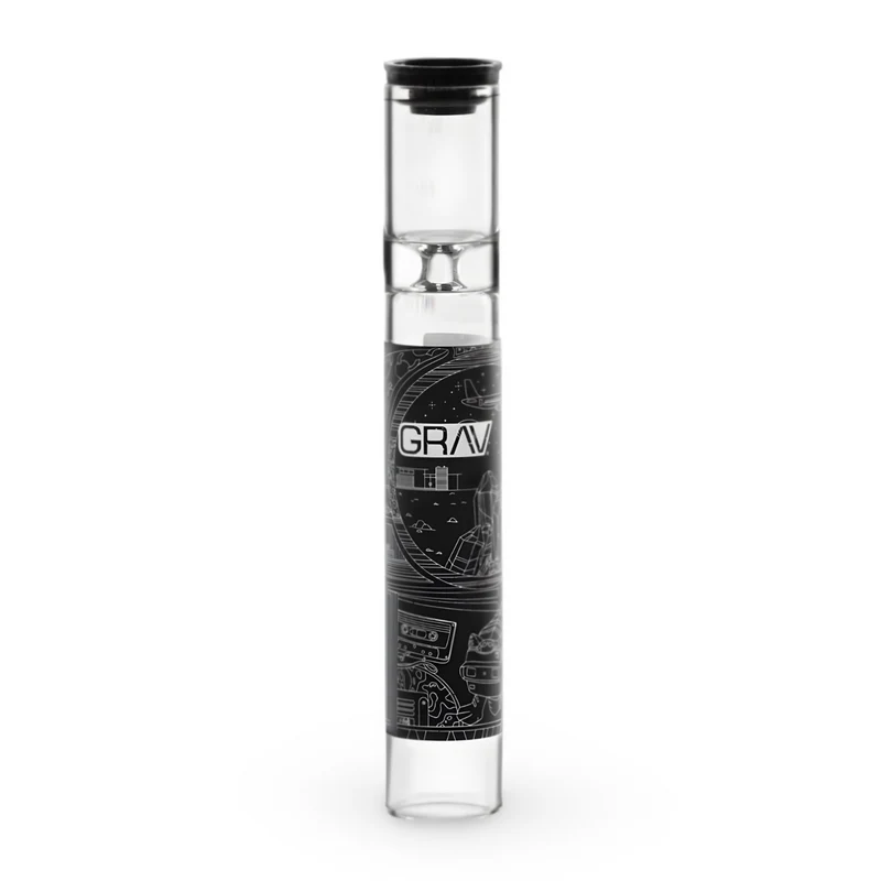 Grav Taster — Pipa en Vidrio de Borosilicato | Ash Pinch | Colombia