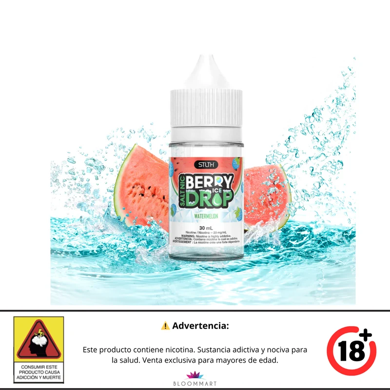 Berry Drop Ice · Sales de Nicotina 30 mL · STLTH