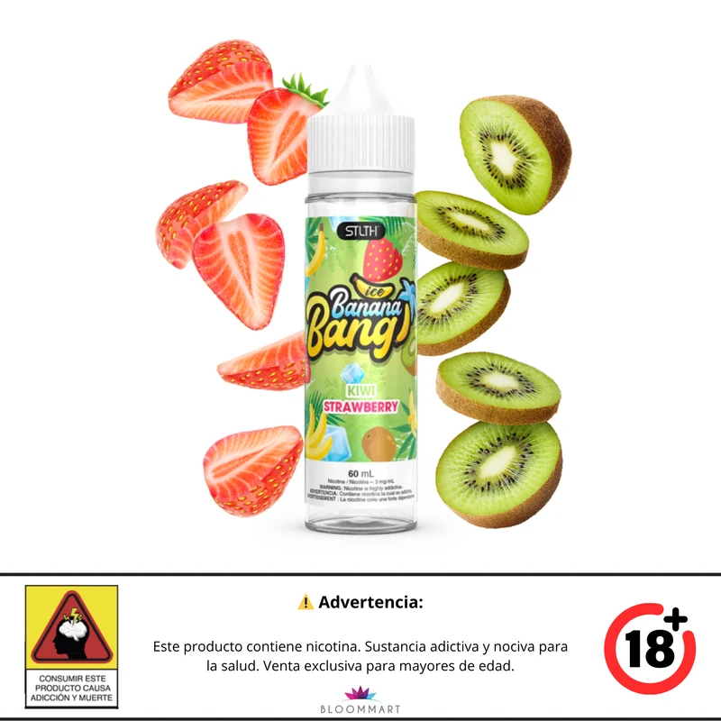 Banana Bang Ice · Base Libre 60 mL · STLTH
