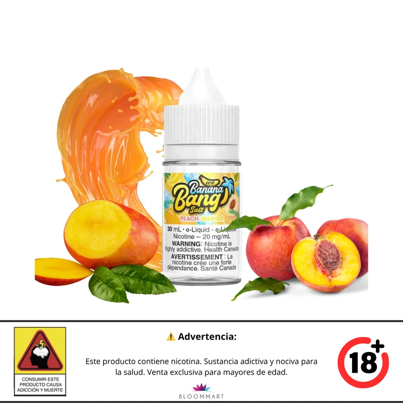 Banana Bang Ice · Sales de Nicotina 30 mL · STLTH