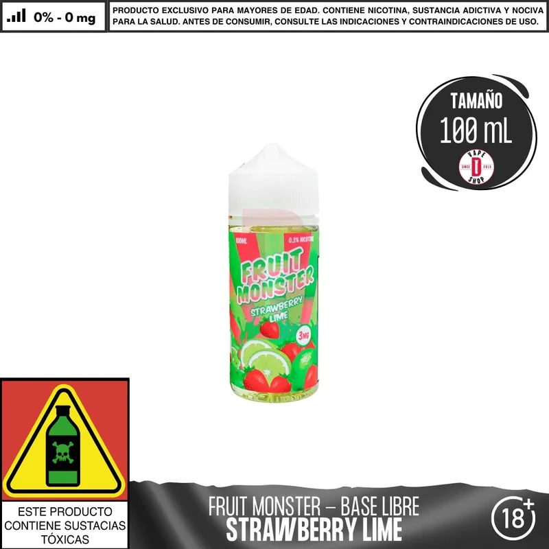 Fruit Monster Strawberry Lime