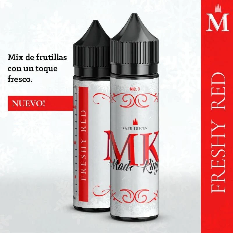 Líquido Mad King Freshy Red 60ml