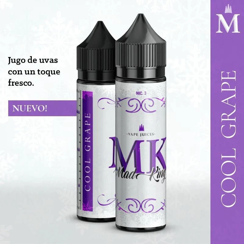 Líquido Mad King Cool Grape 60ml