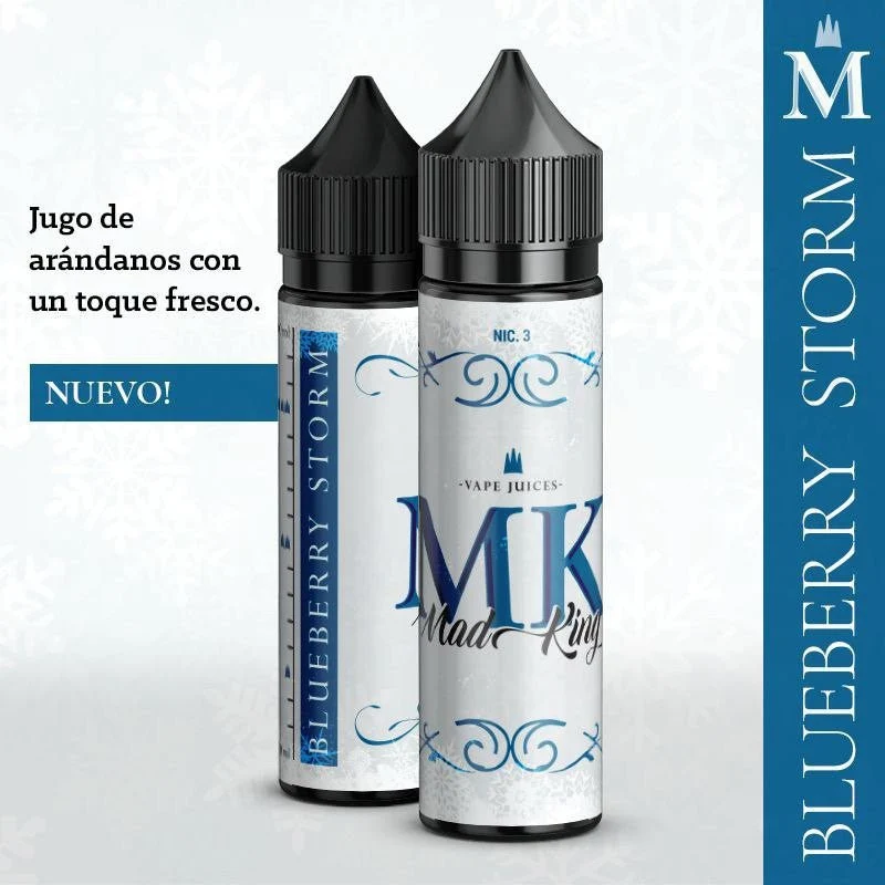 Líquido Mad King Blueberry Storm 60ml