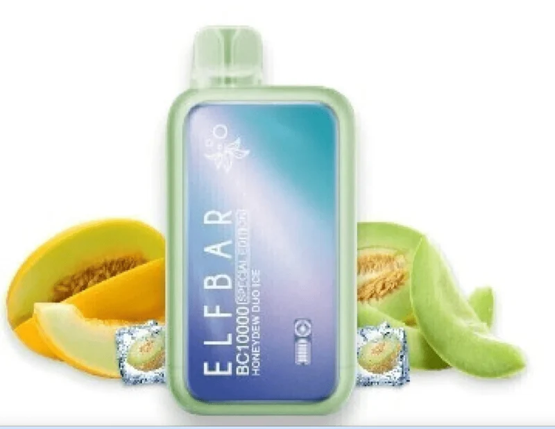 Pod descartable ElfBar Honeydew Duo Ice BC10000 Puffs