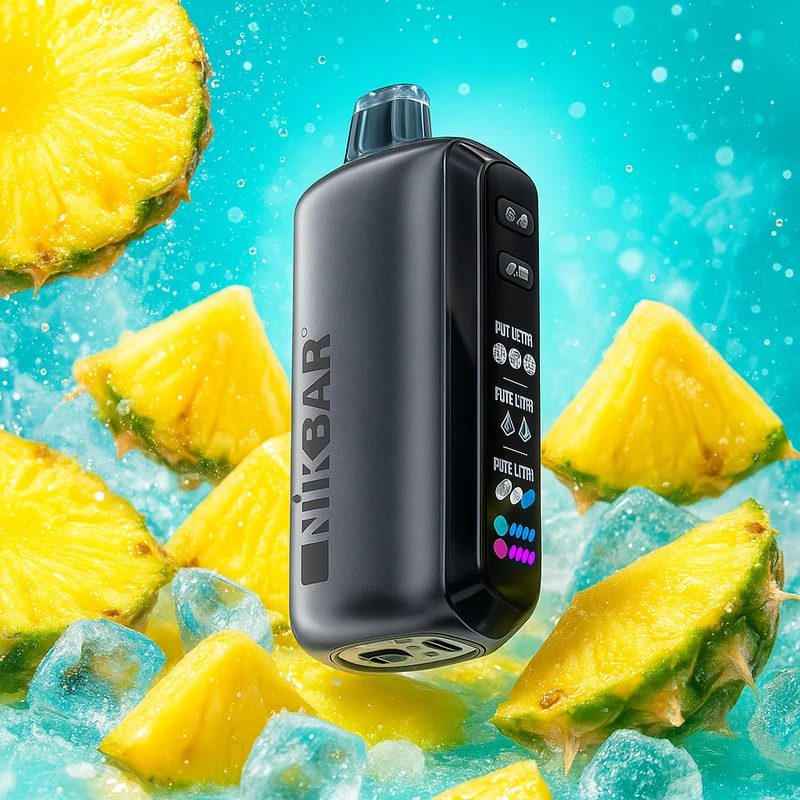 Pod descartable Nikbar Triple Chill 40000 Puffs Pineapple Ice