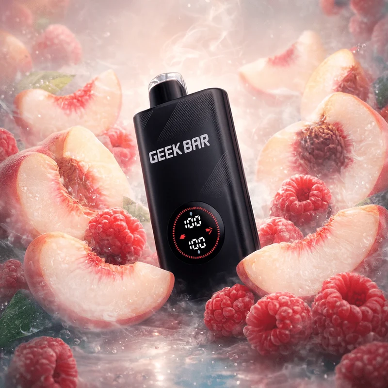Pod descartable GeekBar Z35 White Peach Raspberry