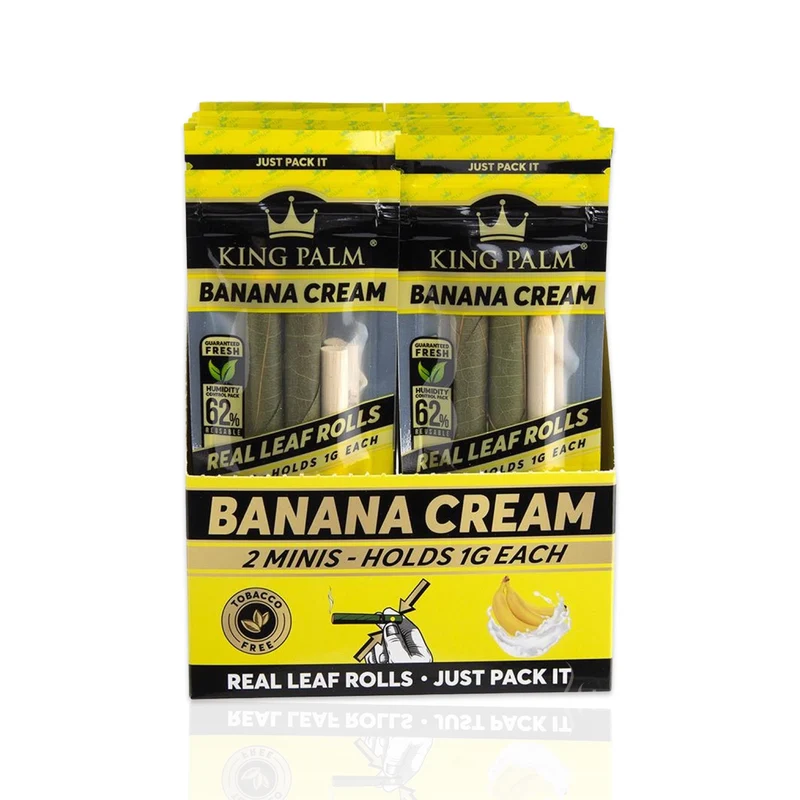 King Palm Banana Cream X2 unidades