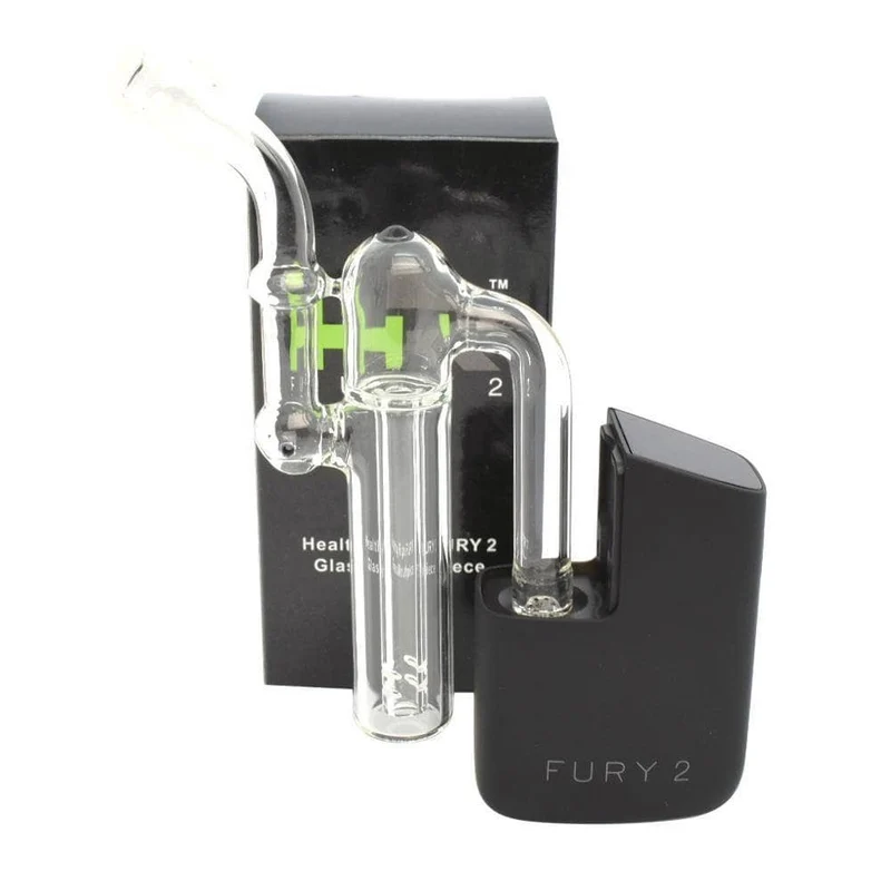 Burbujeador de agua de vidrio FURY 2