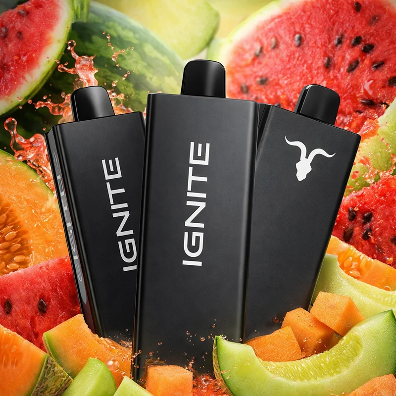 Pod descartable Ignite V55 Ultra Thin 5500 Puffs Melon Mix