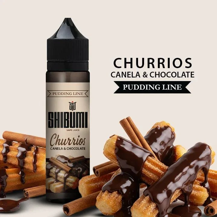 Líquido Shibumi Churrios Canela y Chocolate