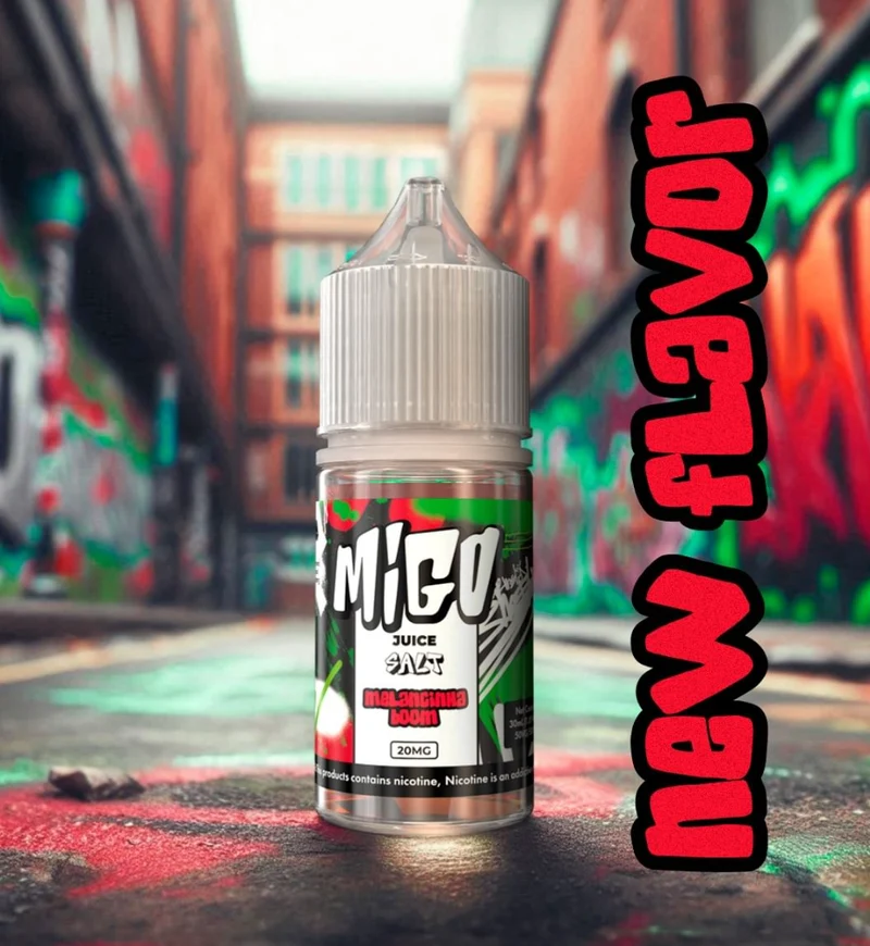 Liquido Migo Salt Nic Melancinha Boom 30ml