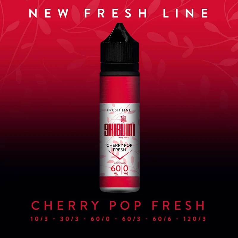 Líquido Shibumi Cherry Pop Fresh