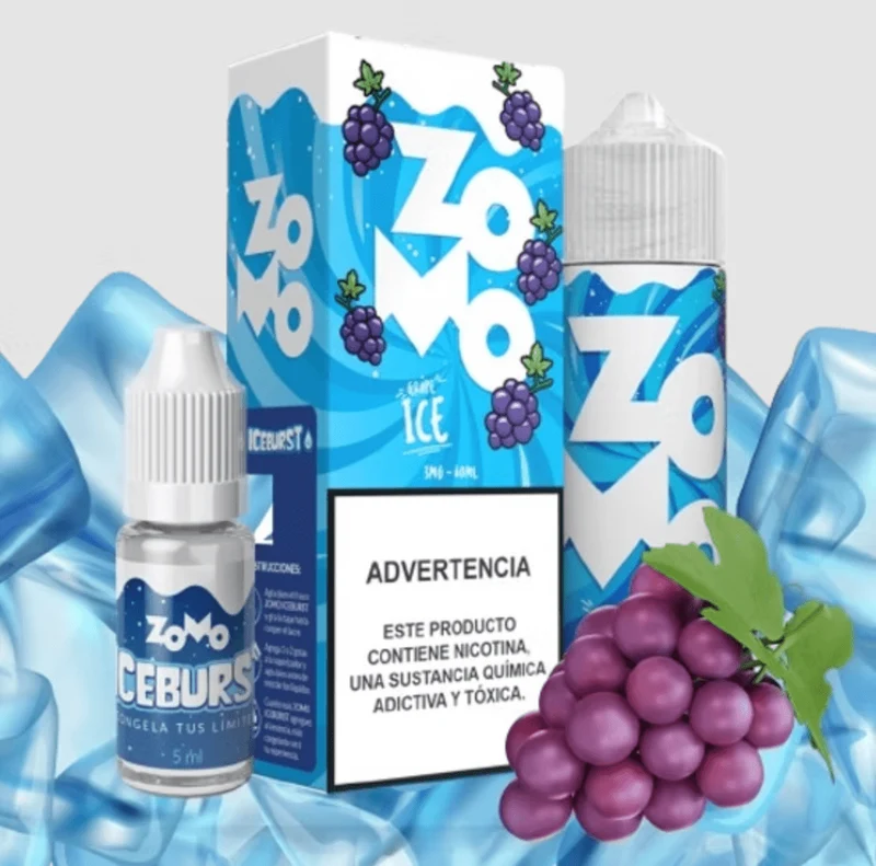 Líquido Zomo Grape Ice 60ml