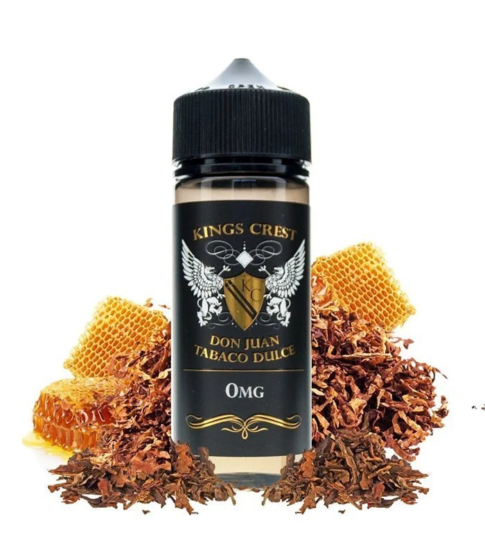 Líquido King's Crest Don Juan Tabaco Dulce 120 ml