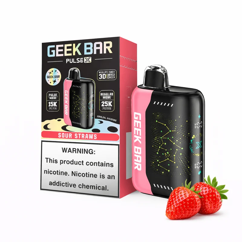 Pod descartable GeekBar 25000 Pulse X Sour Straws