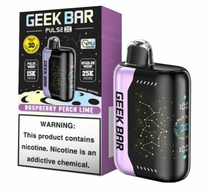Pod descartable GeekBar 25000 Pulse X Raspberry Peach Lime