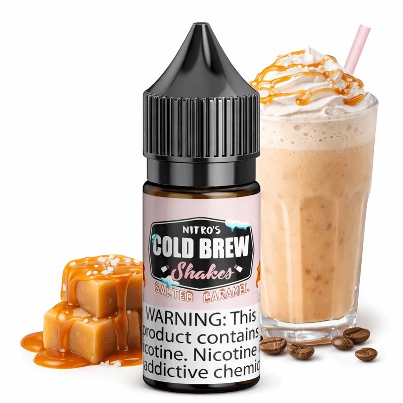 Líquido Cold Brew Salt Nic Salted Caramel 30ml