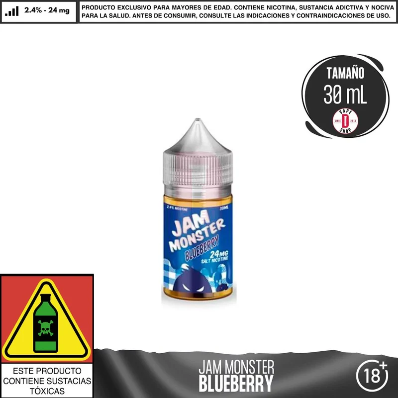 Jam Monster Blueberry Salts
