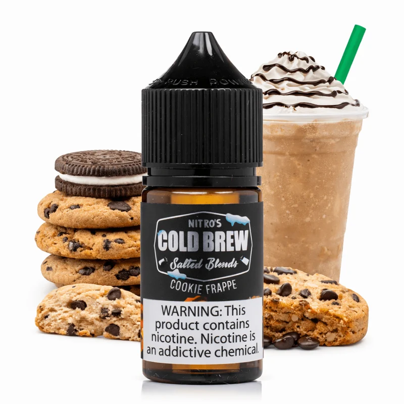 Líquido Cold Brew Salt Nic Cookie Frappe 30ml