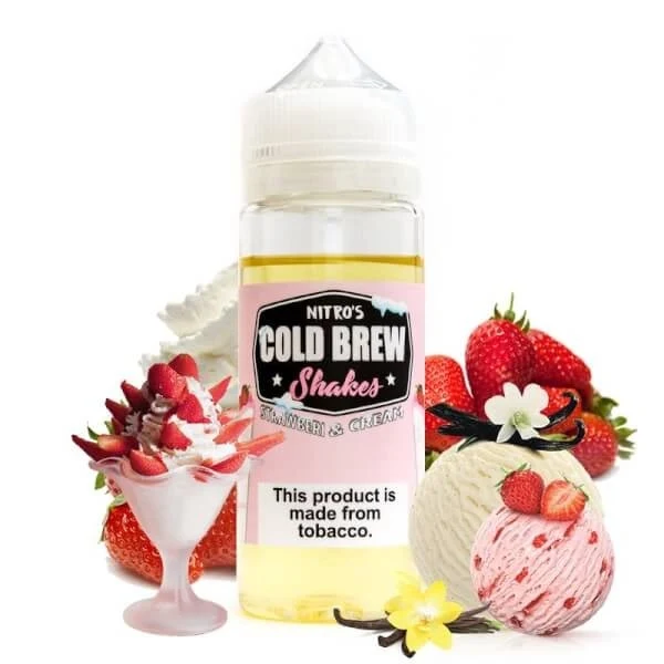 Líquido Cold Brew Strawberry Cream 100ml
