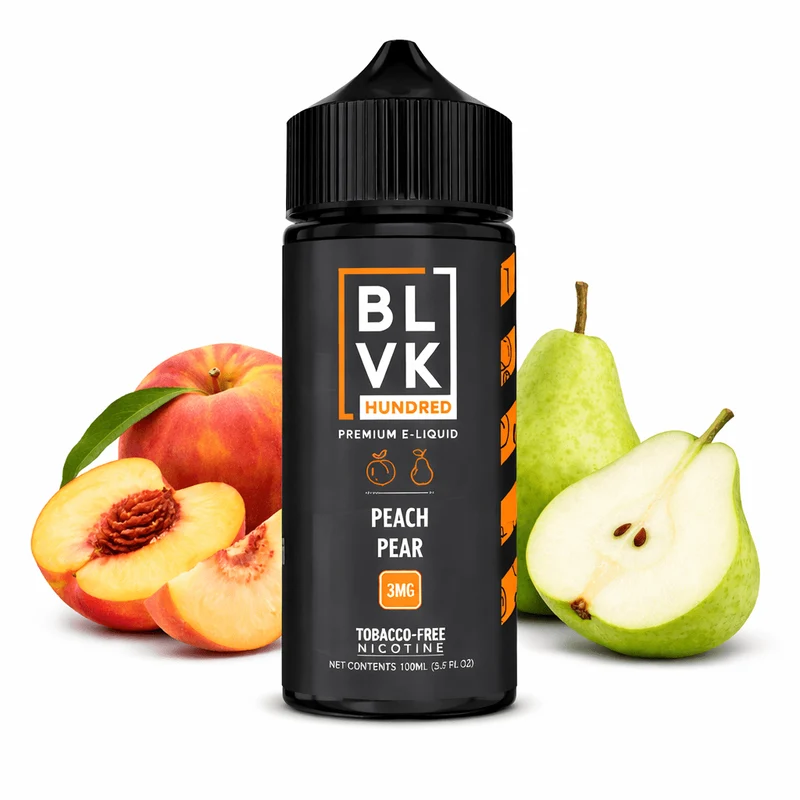 Líquido BLVK Hundreds Peach Pear 100ml