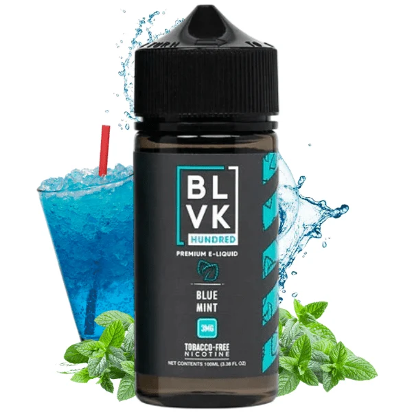 Líquido BLVK Hundreds Blue Mint 100ml