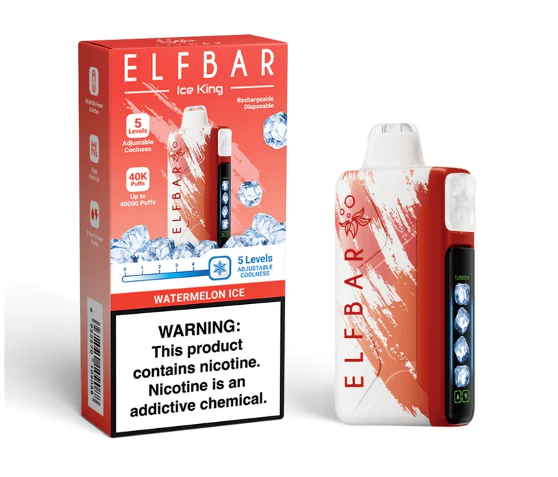 Pod descartable ElfBar Ice King 40000 Puffs Watermelon Ice
