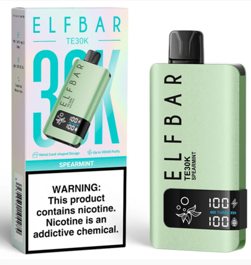 Pod descartable ElfBar TE30000 puffs Spearmint